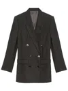 Isabel Marant Embroidered Stretch Wool Blend Jevima Blazer
