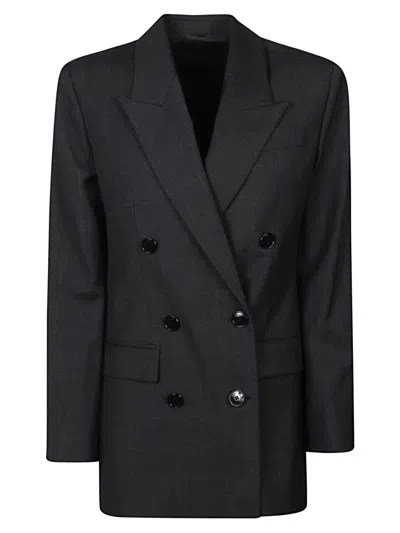 Isabel Marant Jevima Wool Jacket In Black