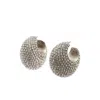Isabel Marant Enjoy Embellished Earrings In Silver