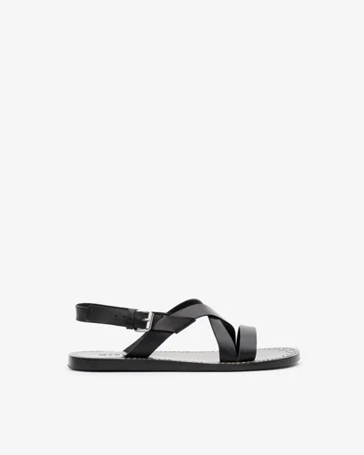 Isabel Marant Jiwon Sandals In Black