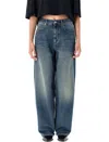 Isabel Marant Joanny Jeans In Black