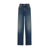 Isabel Marant Joanny Mid-rise Wide-leg Jeans In Blue