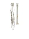 Isabel Marant Jodie Fringed Drop Earrings In Metallic