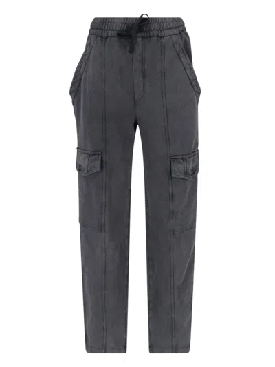 Isabel Marant Joggers In Faded Black