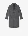 Isabel Marant Johel Single-breasted Wool Coat In Multi