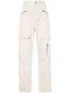 Isabel Marant Jolande Straight-leg Trousers In Neutrals