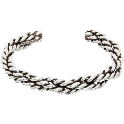 Isabel Marant Jonc Bracelet In Silver