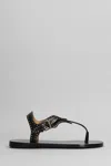 Isabel Marant Joony Ge Sandals In Black