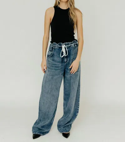 ISABEL MARANT JORDY JEAN IN LIGHT BLUE