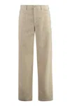 Isabel Marant Men's Jorje Corduroy Trousers In Beige