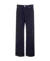 Isabel Marant Jorje-gb Straight Leg Corduroy Pants In Black