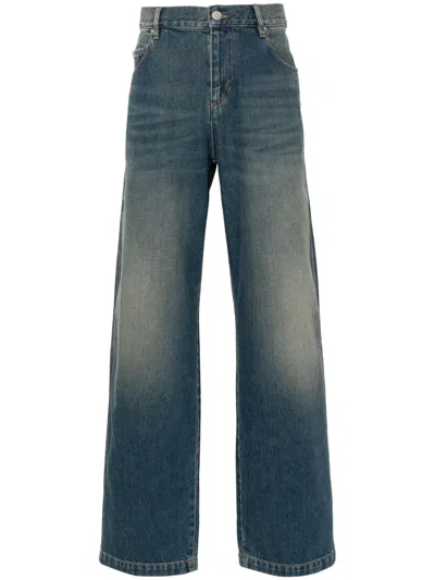 Isabel Marant Jorje Jeans With Medium Rise In Blue