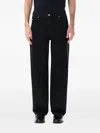 Isabel Marant Jorjey Trousers Five Pocket Design In Black