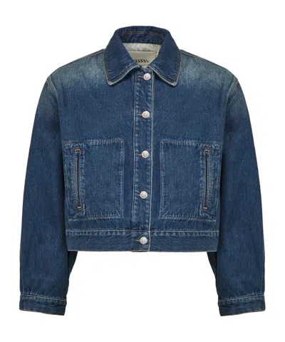 Isabel Marant Josephine Denim Jacket In Blue