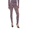 Isabel Marant Floral Design High-waisted Elasticated Pants In Multi