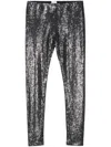 Isabel Marant Joshua Sequin-embellished Leggings In Black