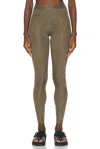 Isabel Marant Jouna Legging In Dark Khaki