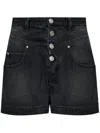 Isabel Marant 'denim Shorts' With Pockets And Button Accents