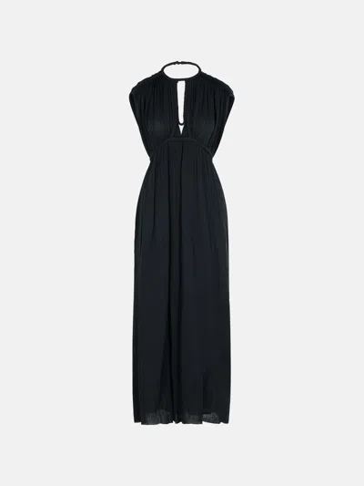 Isabel Marant 'joya' Black Cotton Dress
