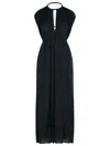 Isabel Marant Women's Joya Cotton Long Dress In Black