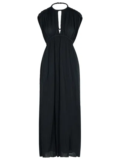 ISABEL MARANT ISABEL MARANT 'JOYA' BLACK COTTON DRESS WOMEN