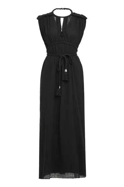 ISABEL MARANT JOYA COTTON LONG DRESS