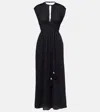 Isabel Marant Women's Joya Cotton Long Dress In Black