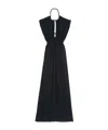 Isabel Marant Women's Joya Cotton Long Dress In Black