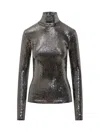 Isabel Marant Embellished Joyela Top In Gray