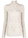 Isabel Marant Joyela Top In Neutrals