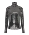 Isabel Marant Embellished Joyela Top In Black