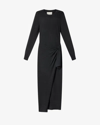 Isabel Marant Jozira Dress In Anthracite