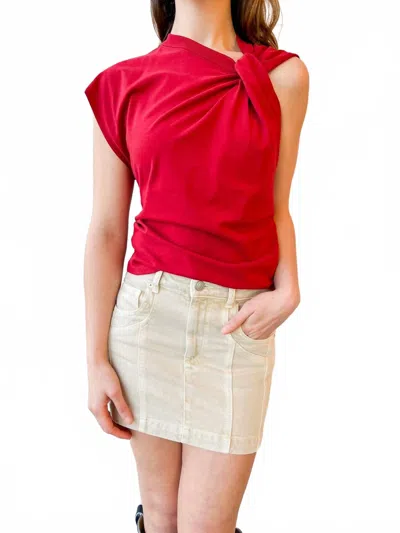 Isabel Marant Juana Mini Skirt In Ecru In Beige