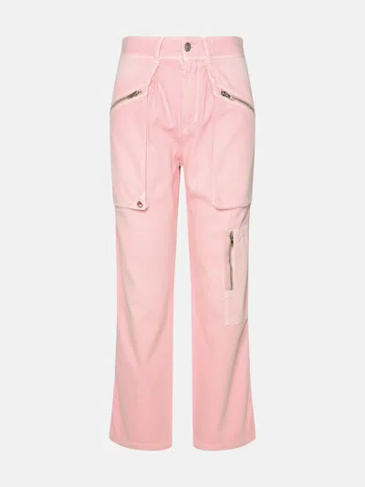 Isabel Marant 'juliette' Pink Cotton Pants