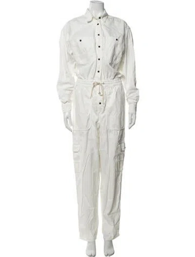 Pre-owned Isabel Marant Jumpsuit In White