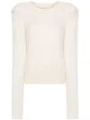 Isabel Marant Kalo Chunky-knit Jumper In Neutrals