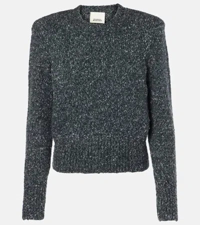 ISABEL MARANT KALOGB OFF-SHOULDER SWEATER