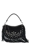 Isabel Marant Kanao Shoulder Bag In Black