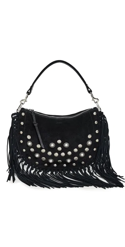 Isabel Marant Kanao Shoulder Bag In Black