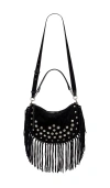 Isabel Marant Kanao Shoulder Strap Bag In Black