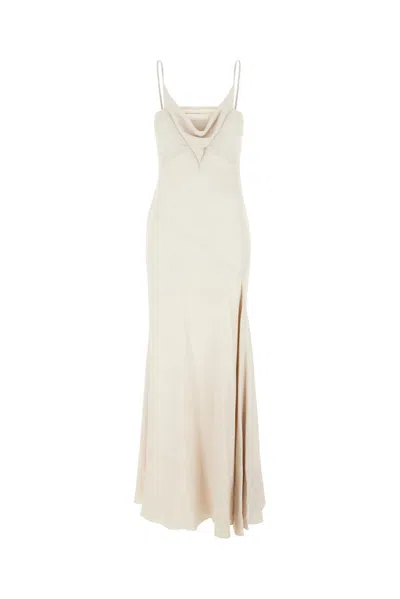 Isabel Marant Sand Acetate Blend Kapri Slip Dress In White