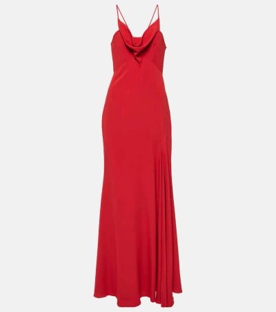 Isabel Marant Kapri Sleeveless Dress In 70sr Scarlet Red