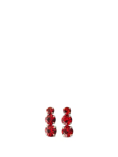 Isabel Marant Karlie Crystal-embellished Stud Earrings In Multi