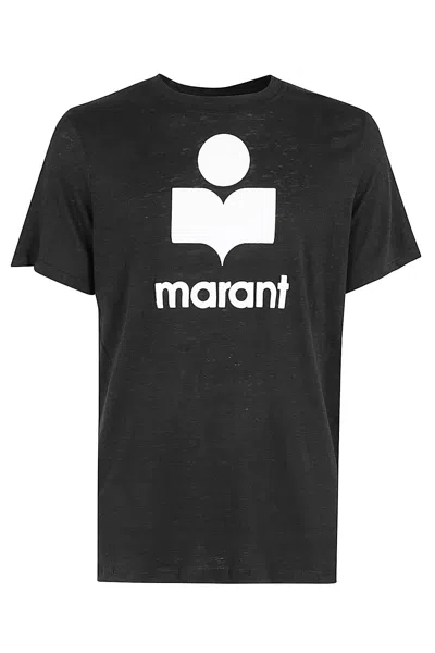 Isabel Marant T-shirt Karman Logo In Black