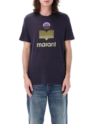 Isabel Marant Karman T-shirt In Faded Night