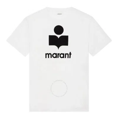 ISABEL MARANT ISABEL MARANT KARMAN WHITE LINEN T-SHIRT