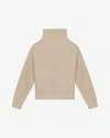 Isabel Marant Brooke Cashmere And Merinos Wool Sweater In Brown