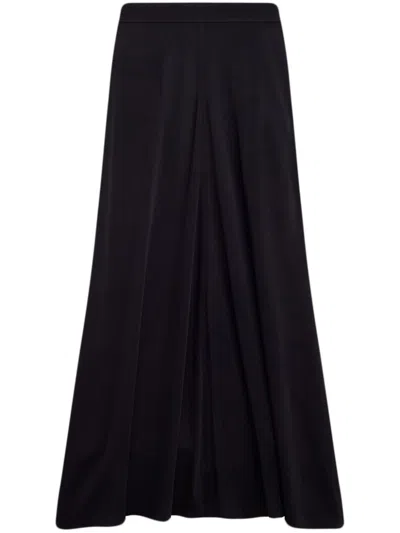 Isabel Marant Kayana Long Skirt In Black