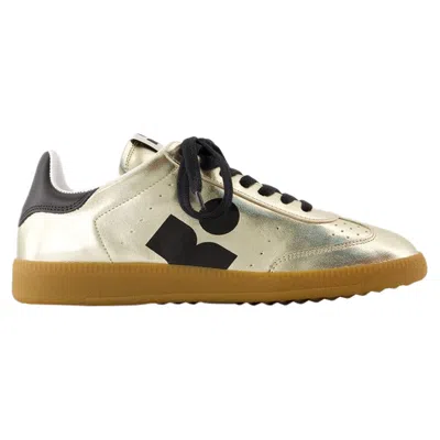 Isabel Marant "kaycee" Sneaker In Gold