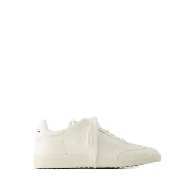 ISABEL MARANT KAYCEE SNEAKERS - LEATHER - WHITE
